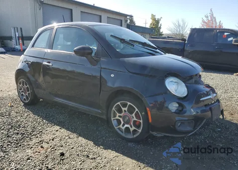 2013 Fiat 500 Sport z USA, uszkodzony, nr VIN 3C3CFFBR3DT726538